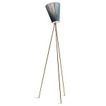 Modern Oslo wood floor lamp