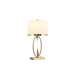 Sofian Metal Bedside Table Lamp, Modern Gold Table Lamps for Living Room