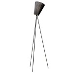 Modern Oslo wood floor lamp