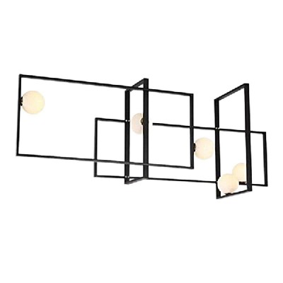 Ozwa Mondrian Glass Ceiling Light