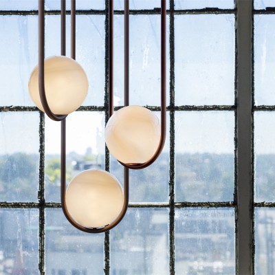 Delphina Mila Brass pendant lamp Delphina Mila Brass pendant lamp