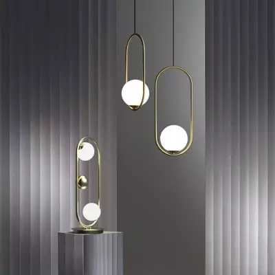Delphina Mila Brass pendant lamp Delphina Mila Brass pendant lamp