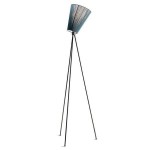 Modern Oslo wood floor lamp