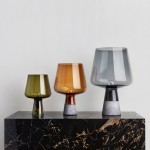 Tommaso Leimu Glass Table Lamp|Cement Desk Light