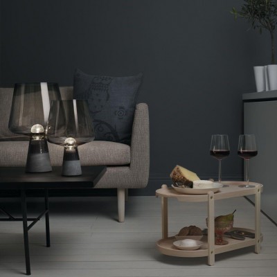 Tommaso Leimu Glass Table Lamp|Cement Desk Light Tommaso Leimu Glass Table Lamp|Cement Desk Light