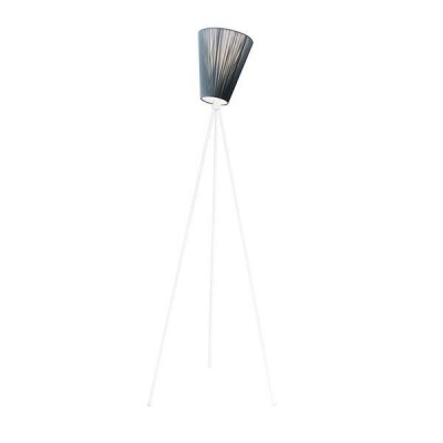 Modern Oslo wood floor lamp
