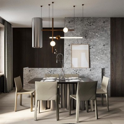 Orion Nordic LED Tube Pendant Light Orion Nordic LED Tube Pendant Light