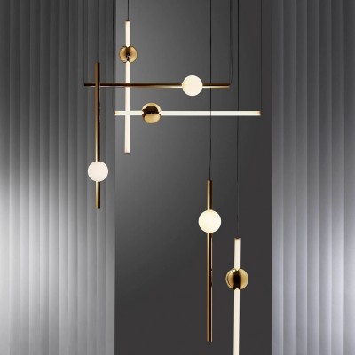 Orion Nordic LED Tube Pendant Light Orion Nordic LED Tube Pendant Light