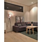 Modern Oslo wood floor lamp