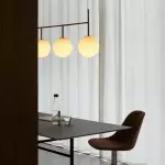 Lyra Minimalist Sophisticated Globe Glass Pendant Light