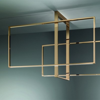 Ozwa Mondrian Glass Ceiling Light