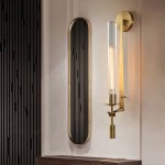 Axis Brass Vanity Wall Lamp
