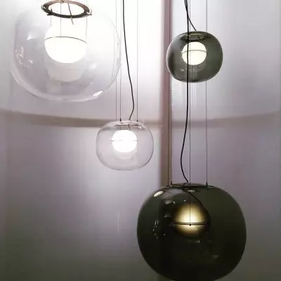 Fabio Big One Glass Pendant Lights Fabio Big One Glass Pendant Lights