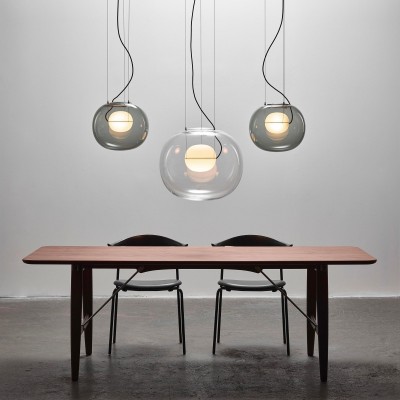 Fabio Big One Glass Pendant Lights Fabio Big One Glass Pendant Lights