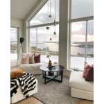 Modern Oslo wood floor lamp