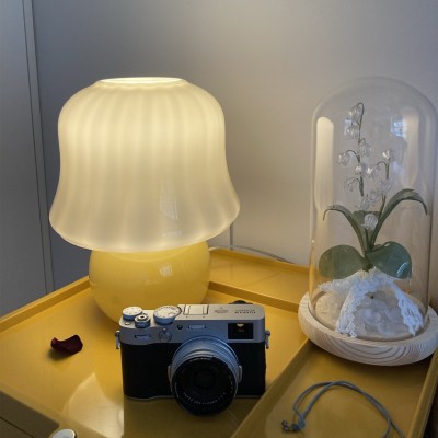 Tiziano Cream Mushroom Table Lamp Tiziano Cream Mushroom Table Lamp