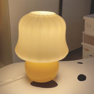 Tiziano Cream Mushroom Table Lamp Tiziano Cream Mushroom Table Lamp