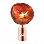 Tom Dixon Melt Table Lamp Red Light Body Switch ∅ 11′′ x H 16.9′′ / Dia 28 cm x H 43 cm