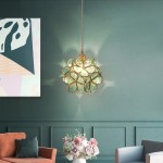 Viviana Glass Petal Pendant Lights