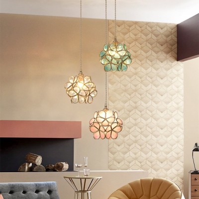 Viviana Glass Petal Pendant Lights Viviana Glass Petal Pendant Lights