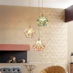 Viviana Glass Petal Pendant Lights