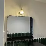 Chitra Retro Brass Glass Wall Lamp