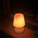 Sergio Edison Rechargeable LED Cordless Table Lamp-USB Port, Battery Operated Lamp