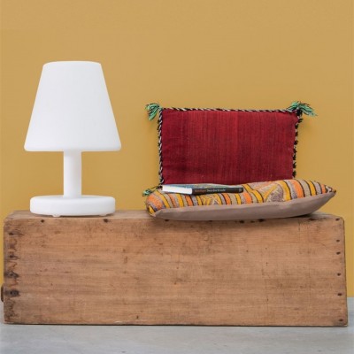 Sergio Edison Rechargeable LED Cordless Table Lamp-USB Port, Battery Operated Lamp