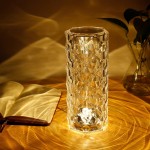 Manuel Marquis Rose Table Lamp, Modern Rechargeable LED Cordless Table Light