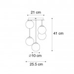 Wesley Athens Modern Ceiling Lamp Wesley Athens Modern Ceiling Lamp
