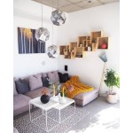 Modern Oslo wood floor lamp