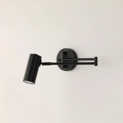 Sleek Minimalist Metal Bedside Wall Sconce Light Fixture Sleek Minimalist Metal Bedside Wall Sconce Light Fixture