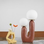 Mila Creative U Shaped Resin Table Lamp