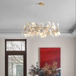 Post-modern PETAL Chandelier
