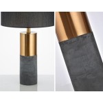 Concrete cylinder table lamp Concrete cylinder table lamp