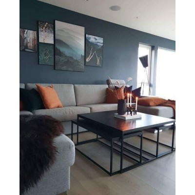 Modern Oslo wood floor lamp