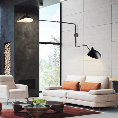 Modern Swing Arm Wall Sconce Light Fixture for Bedroom Living Room Modern Swing Arm Wall Sconce Light Fixture for Bedroom Living Room