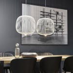 Gianni Lightweight Spokes Shaped LED Pendant Lamp