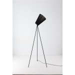 Modern Oslo wood floor lamp