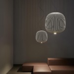 Gianni Lightweight Spokes Shaped LED Pendant Lamp