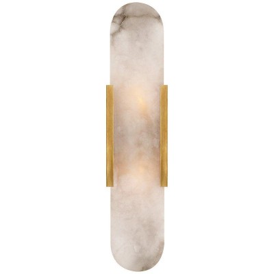Melange Elongated Natural Style Wall Sconce Melange Elongated Natural Style Wall Sconce