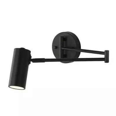 Meera Minimalist Industrial Swing Arm Wall Lamp Meera Minimalist Industrial Swing Arm Wall Lamp