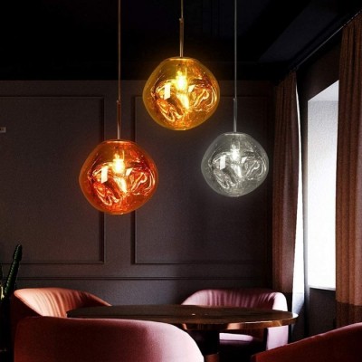Amalia Irregular Globe Melt Pendant Light Amalia Irregular Globe Melt Pendant Light