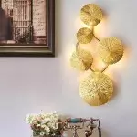 Abhaya Crystal Ball Candle Wall Sconces Light