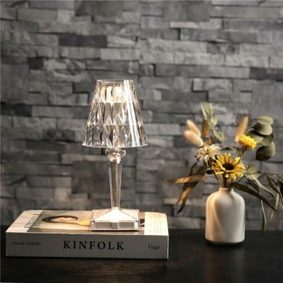 Tiffany Battery Operated Lamp, Cordless Table Lamp Tiffany Battery Operated Lamp, Cordless Table Lamp