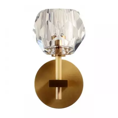 Abhaya Crystal Ball Candle Wall Sconces Light Abhaya Crystal Ball Candle Wall Sconces Light