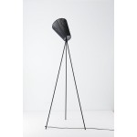 Modern Oslo wood floor lamp