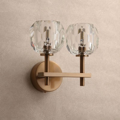 Abhaya Crystal Ball Candle Wall Sconces Light Abhaya Crystal Ball Candle Wall Sconces Light