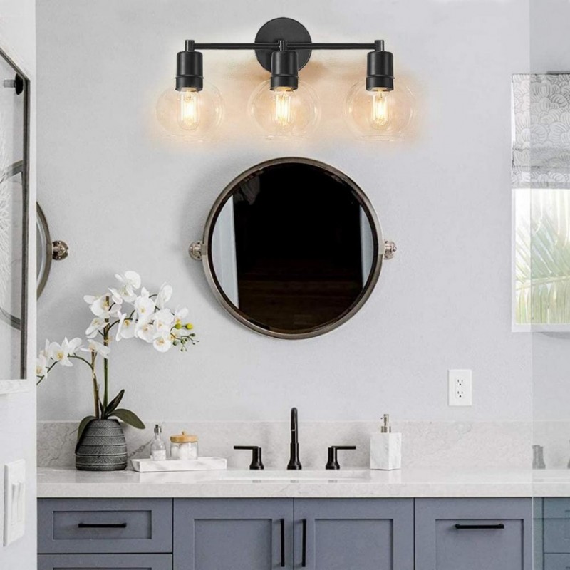 Creative Industrial Style Wall Sconce for Bathroom | Sconce | PingLighting