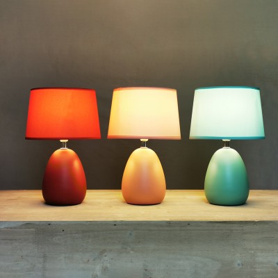 Manfredo Colorful Mini Ceramic Table Lamp Manfredo Colorful Mini Ceramic Table Lamp